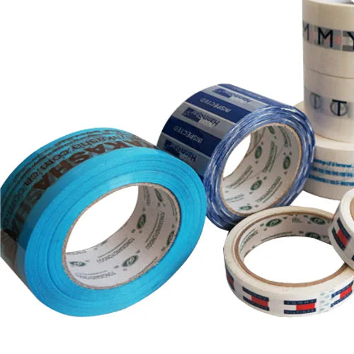 Branded Custom Logo Seal Tape Filament Adhesive Bopp Clear Packing Tape Waterproof Acrylic Offer Printing Carton Sealing