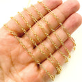 14K Gold Filled Multi Styles 1Meter 3+1 Patterned Cable Chain 2.41mm Bracelet Necklace Extender Chain Wholesale