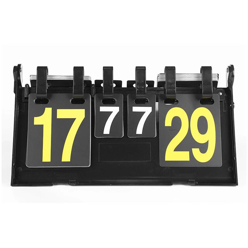 ABS Material Scoreboard Folded Competition Scoreboard for Basketball Volleyball and Table Tennis Ball Scoreboard
