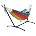 Heavy-Duty Portable Adjustable Steel Hammock Stand Free-Standing Frame for Indoor and Outdoor Yard Use