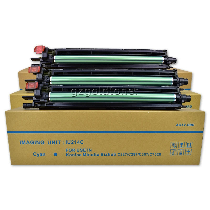 IU214C IU214M IU214Y Color Imaging Unit for Konica Minolta Bizhub C227 C367 C287 Copier IU214 Photo Copier Cartridge