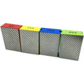 Pexmientas 90x55mm Granite Grinding Porcelain Tiles Diamond Sanding Pads Sponge Stone Diamond Hand Polishing Pad