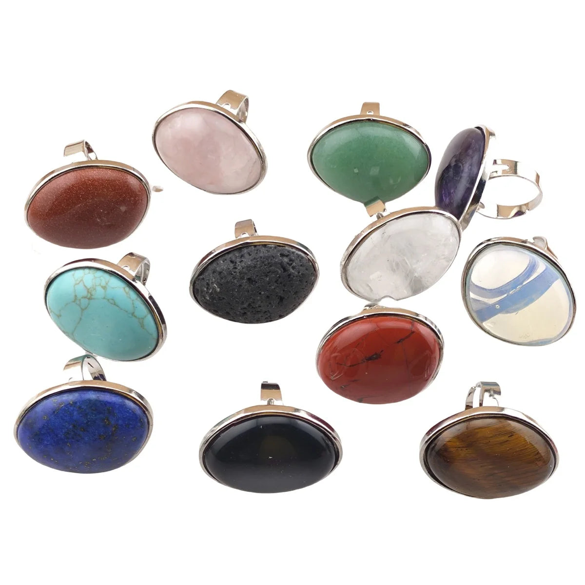 Retro Exaggerated Large Ring with Irregular Shape and Adjustable OpeningSilver Alloy Ring for Party Event Gifts