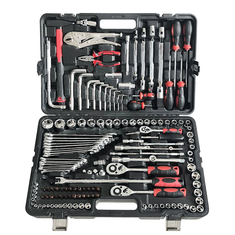Srunv Hot Selling Multi Function 147 Pcs Box Socket Wrench Tools Set Impact 12 Point Socket Set