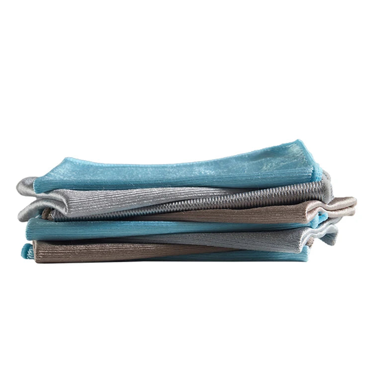 Microfiber Glass Cloth Wearable Rag Streak Free Lint Free Quickly Clean Windows Windshields Mirrors and Stainless Steel