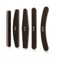 Custom Logo 100/180 Grit Nail File Washable Square/Diamond/Half-Moon Emery Board Nail File