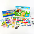 GEYU Custom Children's Early Learning Books Montessori Education Quiet Activities Toys Waterproof Supermarket Busy Book Kids