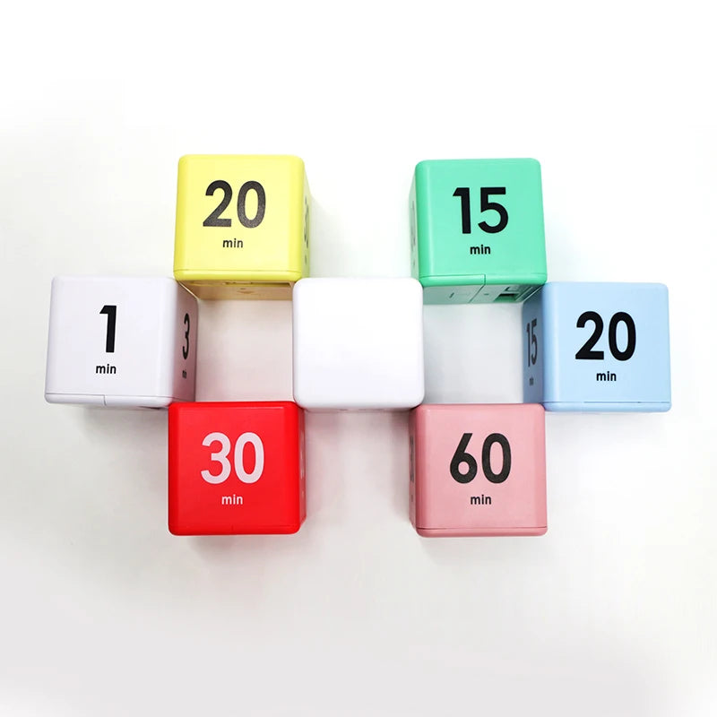 Wholesale Cube Timer Student Kitchen Alarm Clock Digital Timer with LED Display