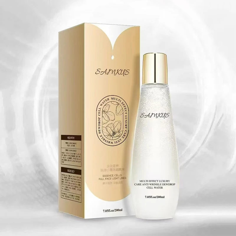 SAMKUS Multieffect Luxury Care Anti Wrinkle Moisturizer Nourishing Hydrating Dewdrop Cell Water for face Skin Care Private Label