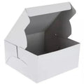 Hot Sale White Paper Box Cake Decoration Tool for Cake Box Suppliers