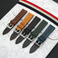 Full Grain Vintage Distressed Crazy Horse Leather Strap With Quick Release 18mm 19mm 20mm 21mm 22mm Real Leather Wristband