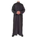 Wholesale New Arrival Model Casual Design Simple Colors Alternative Sizes Personalized Sewing Muslim Long Thobes for Men