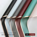Wholesale Golden Edge Floral Wrapping Tissue Paper Custom Logo Waterproof Gift Wrapping Tissue Paper