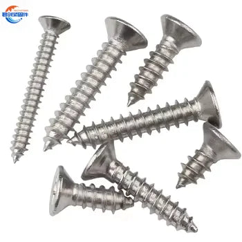 Stainless Steel 304/316/410 Self Tapping Screws Zinc 8.8/10.9/12.9 Factory Price Customized National Standard Metric Black