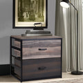 Hot Selling Modern Design Wood Filing Cabinet 2 Drawer CD Storage for Living Room Home Hotel School Office Use