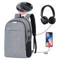 2026 New Fashion Men Business Security Black Mochila School Laptop Backpack 1pc/poly Bag Accept Customized Logo