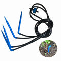4 Way Drip Assembly 4 Way Drip Arrow With 4L or 8L Emitter for Greenhouse Pot Plants Micro Drip Irrigation System