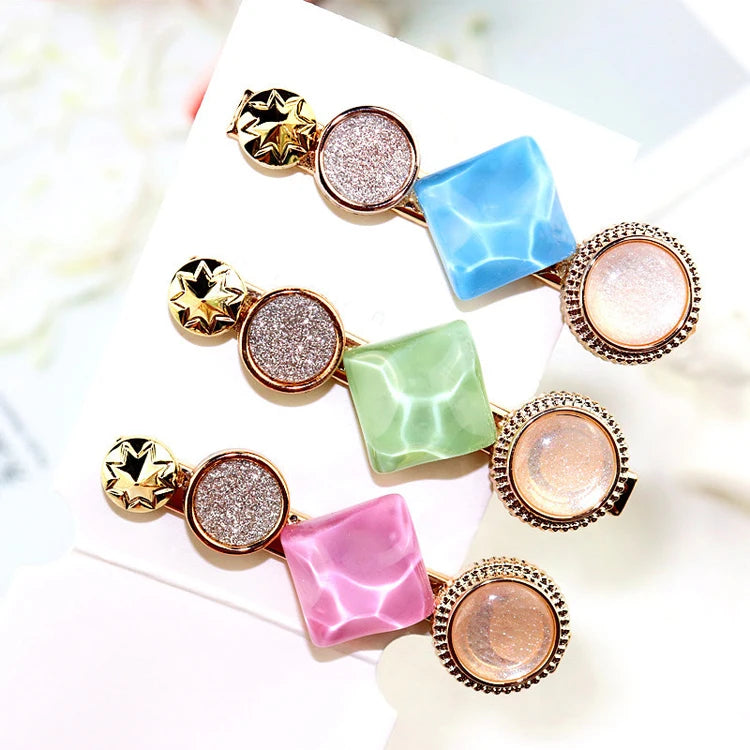 Wholesale Duckbill Hair Clips with Crystal Rhinestone Pearls and Barrettes for Women and Girls