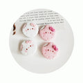 23mm Bow Tie Biscuit Resin Charms Kawaii Cabochon Cartoon Cream Cookies Food Figurines Jewelry Supplies