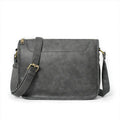 Mobile Phone Pu Leather Sport Side Chest Sling Crossbody Luggage Travel Shoulder Messenger Bag for Men Women