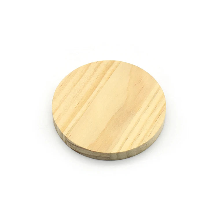 Custom Round Blank Tea Coaster Wood Coasters for Beer
