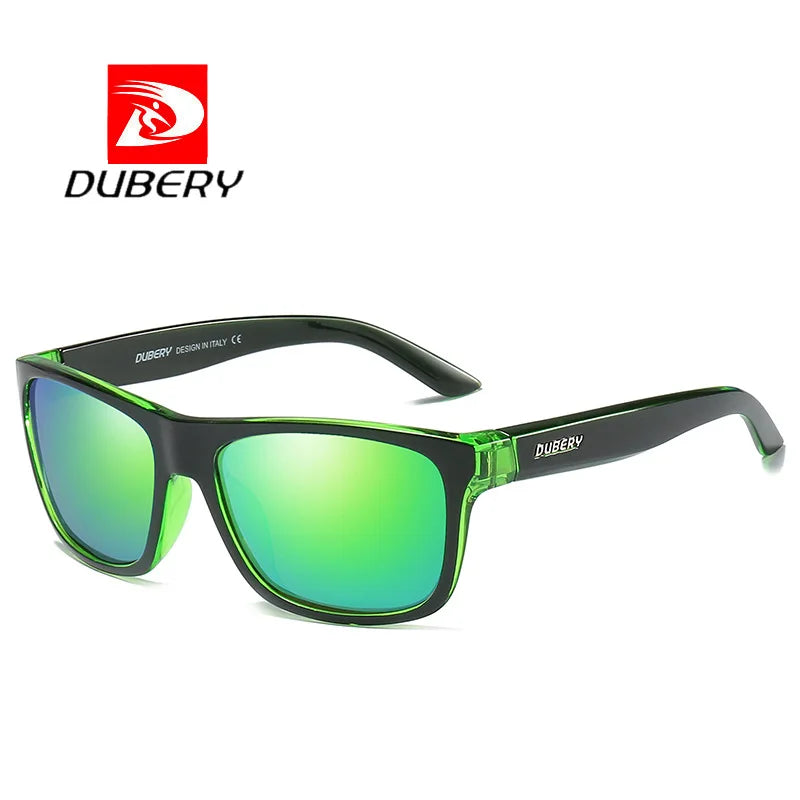 DUBERY D182 Hot Selling 2022 Ready Stock Polarized Sun Glasses for Men Fishing Driving UV400 Protection Sunglasses