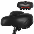 High-Density Memory Foam Bike Seat Soft Padded Bicycle Saddle Double Shock Absorbing Rubber Balls Replacement for Comfort Riding