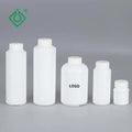100ml 200ml Wholesale Custom logo Large Plastic HDPE Empty Powder Container Spices Jars With Holes Lids
