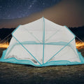Wind Valley 2024 Portable Folding Summer Tent Baby Bed Crib Waterproof Polyester Steel Frame Quick Automatic Opening Bottomless