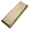 Die Casting Zinc Alloy Blank Gold Paperweight Laser Engrave logo Metal 1kg 500g Metal Gold Plated Bullion Paperweight