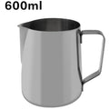 2023 New Styles Gold Rose Gold Silver Color 350ml 600ml Stainless Steel Milk Jug Drawing Cup