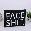 New Arrival Mini Cosmetic Canvas Sunglasses Pouch Custom Logo Case Cotton Wholesale Zipper Christmas Makeup Bag Trolley