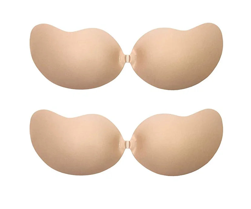 Self-Adhesive Strapless Bra Push up Invisible Silicone Nipple Pasties Women's Lingerie & Underwear Accessories