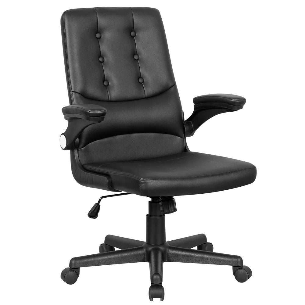 High End Home & Office Ergonomic Chair Minimalist Design Style Black Synthetic Leather Recliner Wholesale Cheap