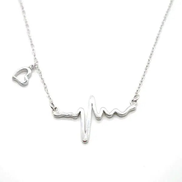 FY- PL068 Factory Wholesale 925 Silver Cute Love Figure Chains Necklaces & Pendants for Women Fashion Festival Gift Jewelry