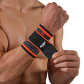 JINGBA Customized Wholesale High Elastic Wrist Guard Strap Powerlifting Strength Training Wide Compressed Weight Lifting High