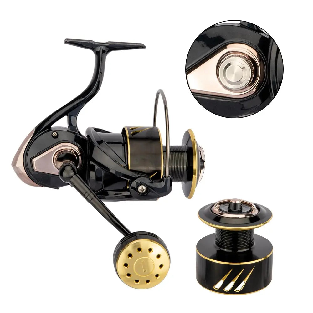 HONOREAL Deep Sea Tuna Fishing Spinning Fishing Reels German Fishing Reels