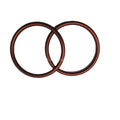 Colored Sling Ring Wrap Ring /Aluminium Rings for Carrier