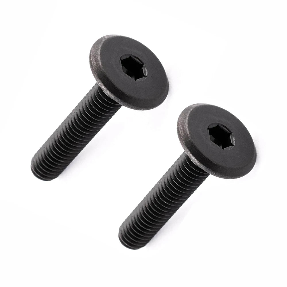 Factory Custom Furniture Solid Wood Kitchen Cabinet with Hardware Hexagonal Flat Head M5 Screw Steel Black Oxided Fasteners