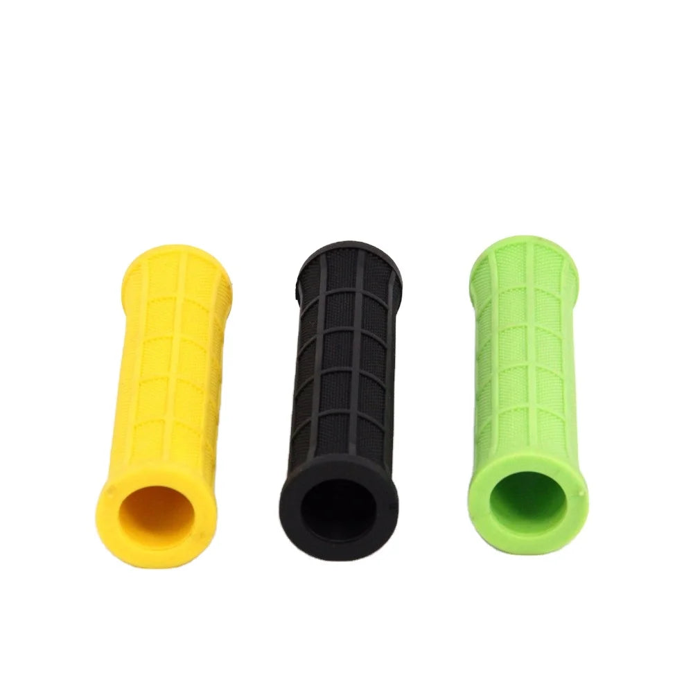 R2 Ningbo HUALONG HL-G113 130mm Length OEM Rubber End Grips Soft Rubber Bmx Bike Grips Open and Closed End Both
