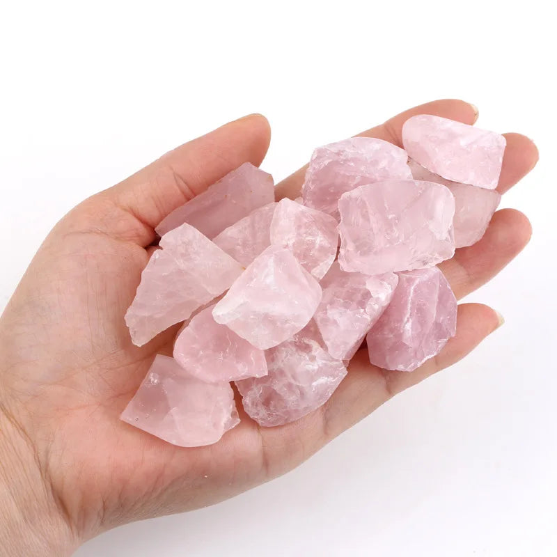 JSY Jewelry Eco-friendly 1kg Tumbled Stones 2-3cm Irregular Shaped Gravel Crystals for Home Decoration Feng Shui Love Crystals