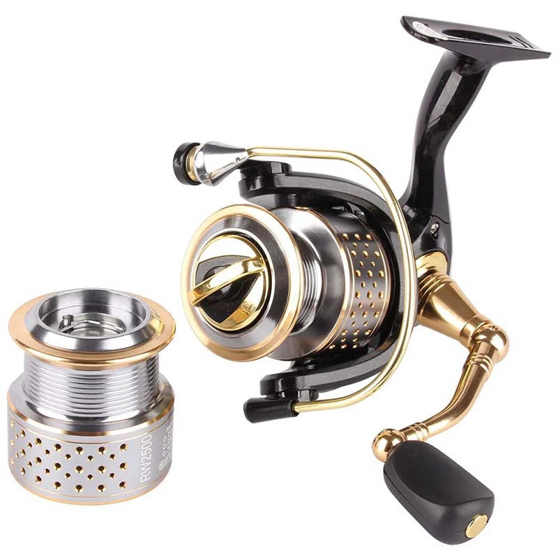 Spinpoler Spinning Fishing Reel Spare Spool 1000 2500 Series 8+1 Bearing Balls 5.2:1 Professional Wheels Fishing Tackle