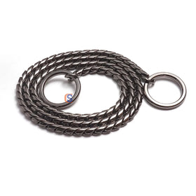 Mini Solid Brass/Stainless Steel Metal Gold Chain Training Dog Collar for Dog
