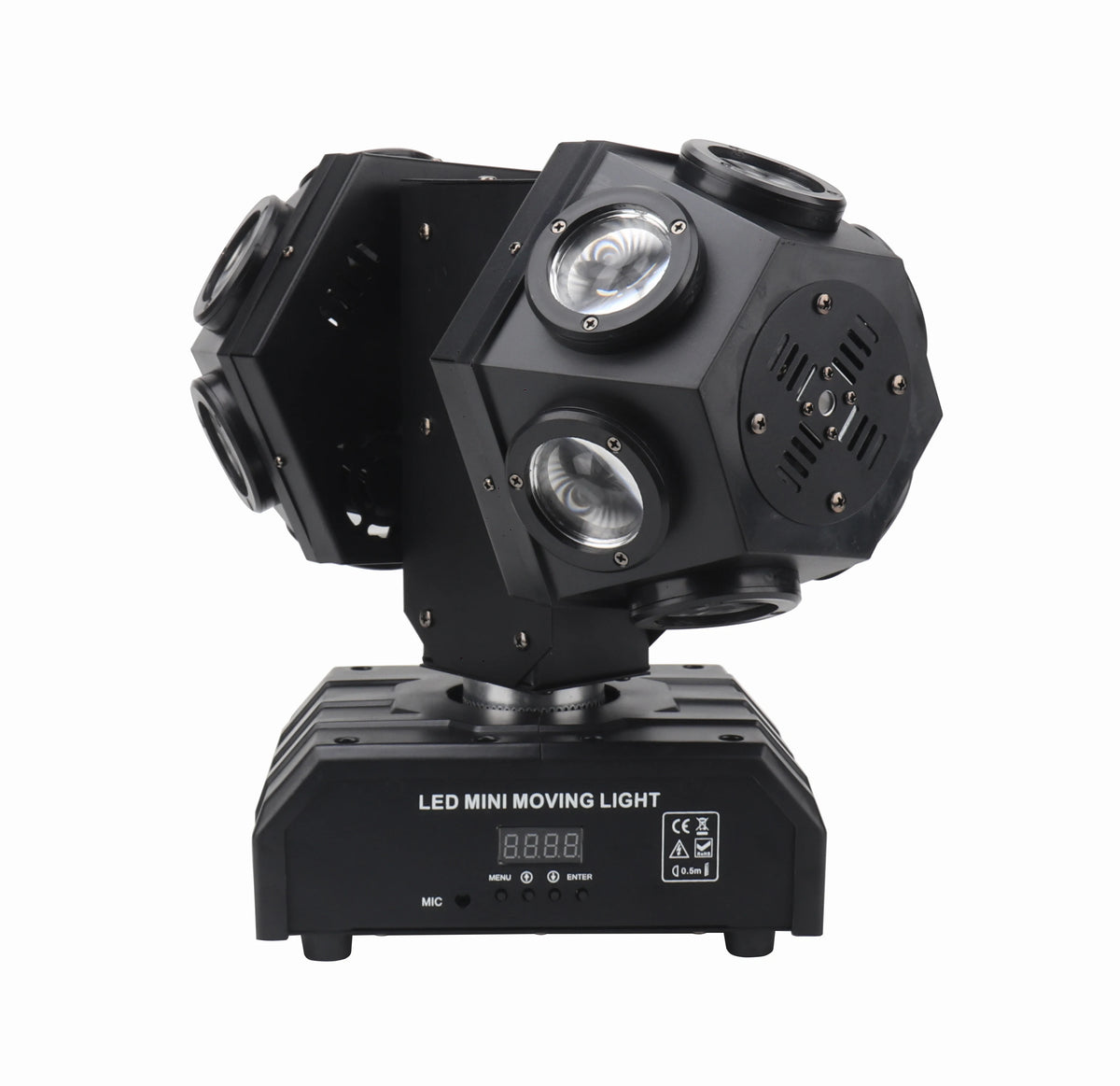 12 Pcs Double Arm Shaking Head Laser Stage Light Moving Head Lamp