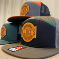Custom High Quality Men Logo Blank Outdoor Patch 168 7 Panel Flat Bill Baseball Caps Trucker Hat
