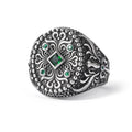 Fashion Jewelry Gemstone Ring Stainless Steel Men's Ring Jewelry