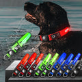 Safety High Waterproof Adjustable Dog Collars for Small Medium Large Dog Light up Flashing Glowing LED Dog Collar