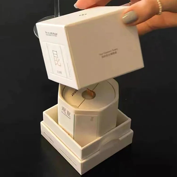 Eco Friendly Recycled Materials Luxury Wholesale Paper Candle Gift Box with Custom Embossing and Inserts Packaging