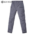HAN WILD Waterproof Cotton Pants Tear Resistant Camouflage Pants Windproof Winter Pants