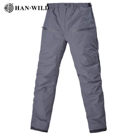HAN WILD Waterproof Cotton Pants Tear Resistant Camouflage Pants Windproof Winter Pants